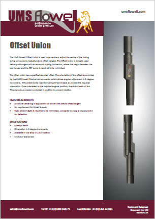 Offset Union Data Sheet